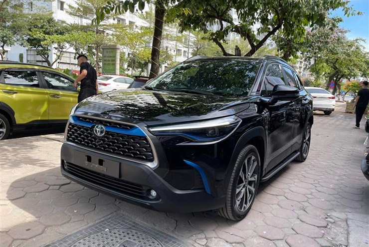 Phiên bản hybrid của Toyota Corolla Cross có công suất mạnh mẽ hơn.