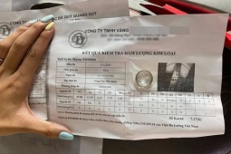 Đem 2 chiếc nhẫn vàng đi kiểm định, cô gái Hải Phòng ngỡ ngàng về kết quả