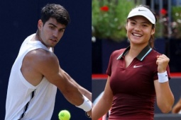 Alcaraz vào khách sạn của Raducanu, cặp đôi gây ầm ĩ tại Queens Club
