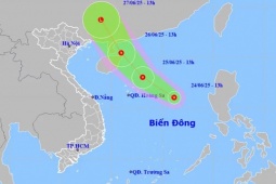 Áp thấp nhiệt đới hình thành trên Biển Đông