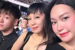 Mẹ Doãn Hải My gây chú ý với trang phục sexy vượt con gái