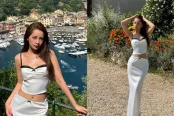 Chi Pu thả dáng đẹp đến  " ná thở "  ở Italia