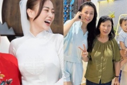 Shark Bình chỉ khoe một hình ảnh gia đình, khán giả thấy rõ tình cảm bố mẹ chồng dành cho Phương Oanh