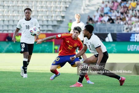 Video bóng đá U19 Tây Ban Nha - U19 Đức: Điên rồ 11 bàn, poker kinh điển (U19 EURO)