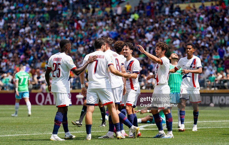 PSG đã cho thấy sự vượt trội so với Seattle Sounders dù chưa cần bung&nbsp;hết sức