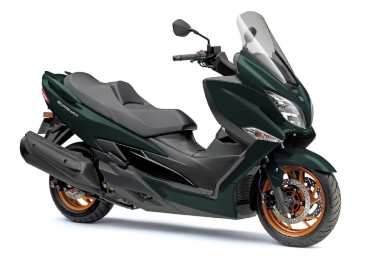Ra mắt 2025 Suzuki Burgman 400 màu mới, đe nẹt Yamaha XMAX - 4