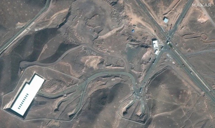 Cận cảnh hoạt động của Iran ở cơ sở hạt nhân Fordow vào ngày 20/6, một ngày trước khi Mỹ không kích. Ảnh: Maxar.