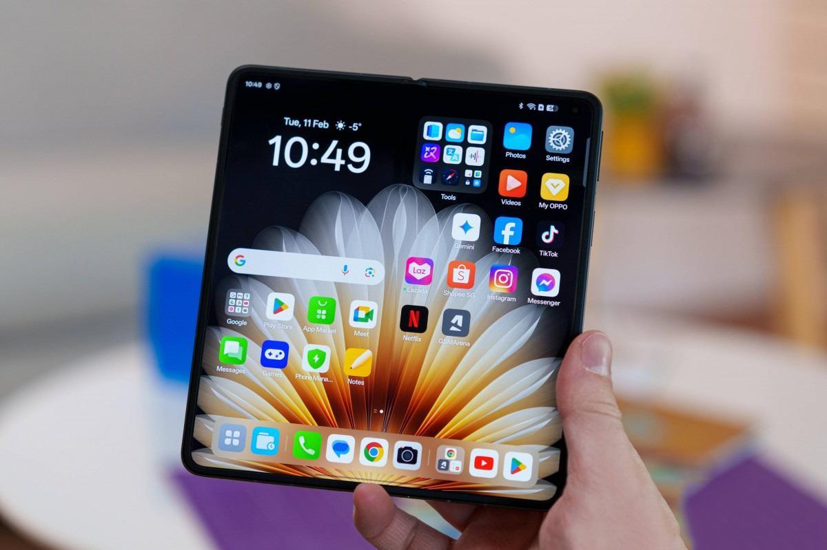 OPPO Find N5 đang là chiếc điện thoại gập mỏng nhất trên thị trường hiện nay
