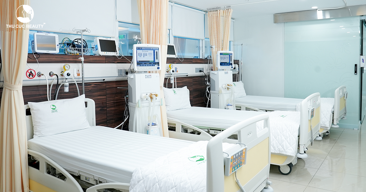 Khu phục hồi, nghỉ dưỡng cùng các trang thiết bị hiện đại đảm bảo sự thoải mái và tiện nghi
