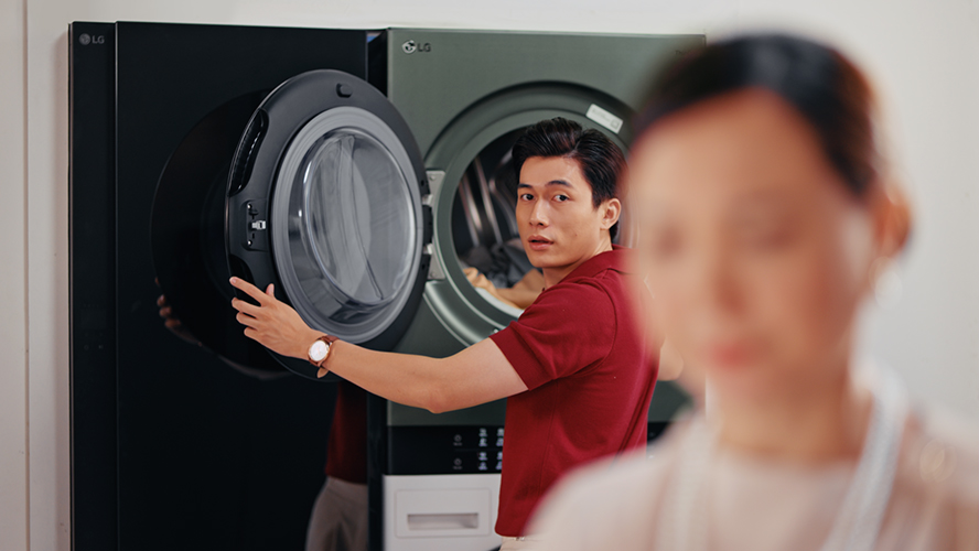 LG còn giới thiệu đến người dùng giải pháp giặt sấy toàn diện LG WashTower.