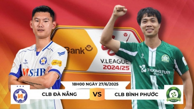 Trận đấu giữa Đà Nẵng và Bình Phước nhận được nhiều sự chú ý. Ảnh: VPF