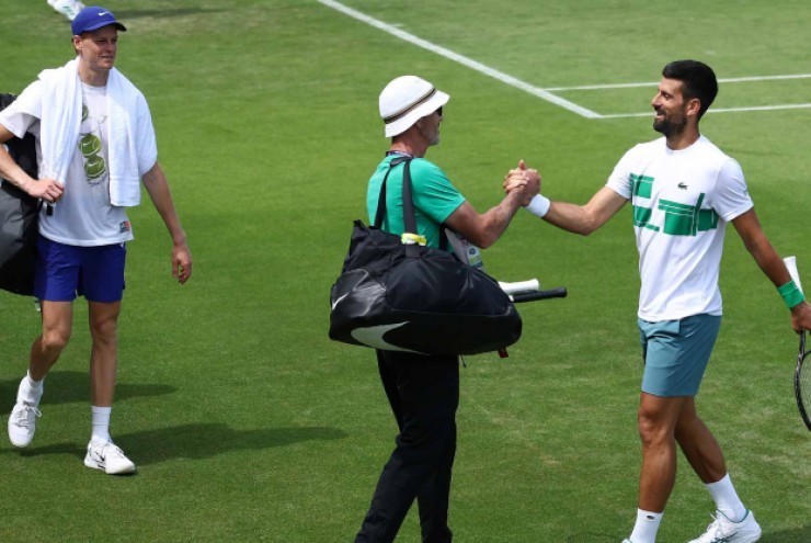 Djokovic đến Wimbledon chạm mặt Sinner, hướng tới kỷ lục của Federer