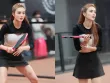 Em gái Công Vinh khoe dáng nuột trên sân pickleball