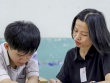 Sĩ tử đặc biệt trong ngày làm thủ tục thi tốt nghiệp THPT 2025 tại TP.HCM