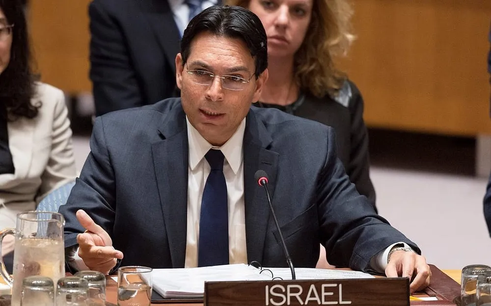 Đại sứ Israel tại LHQ Danny Danon. Ảnh: UN Đại sứ Israel tại LHQ Danny Danon. Ảnh: UN