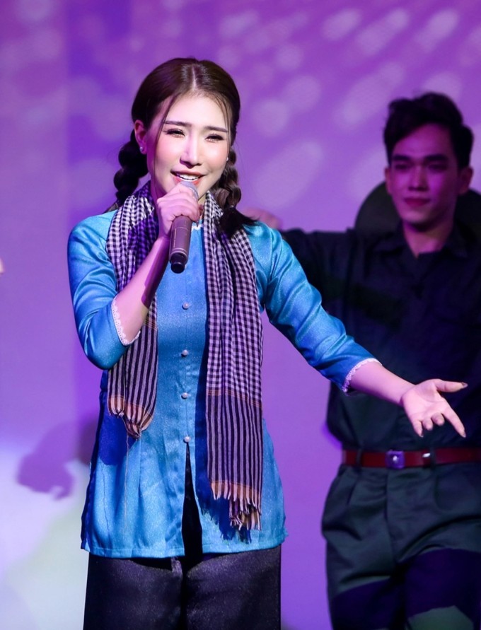 Ca sĩ Hoàng Y Nhung. Ảnh: Nguyễn Thành Luân