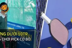 Tranh cãi quanh phát ngôn " lương dưới 10 triệu đồng đừng chơi pickleball "