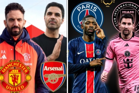 MU - Arsenal lạc lối chuyển nhượng, PSG - Bayern quyết ngăn đội Messi gây sốc (Clip 1 phút)