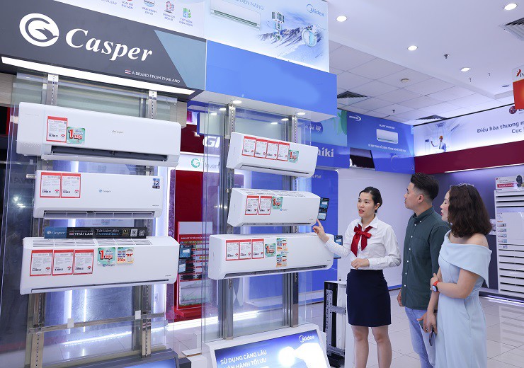 Để tiết kiệm điện, người tiêu dùng nên&nbsp;chọn điều hòa tiết kiệm điện năng có&nbsp;công suất phù hợp với diện tích phòng.