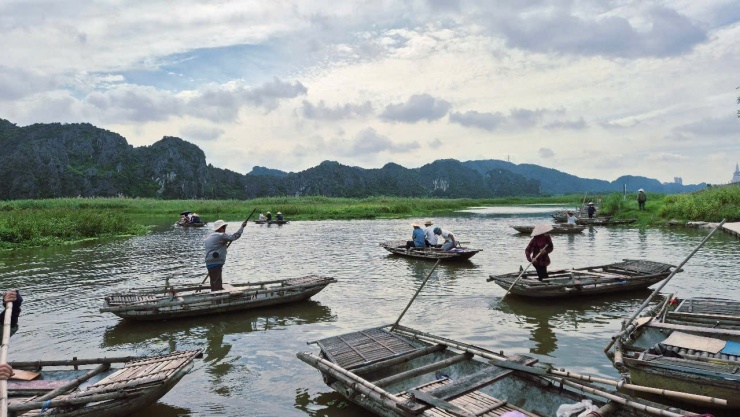 'Vịnh không sóng' ở Ninh Bình đẹp hoang sơ, có loài quý hiếm bậc nhất thế giới - 1