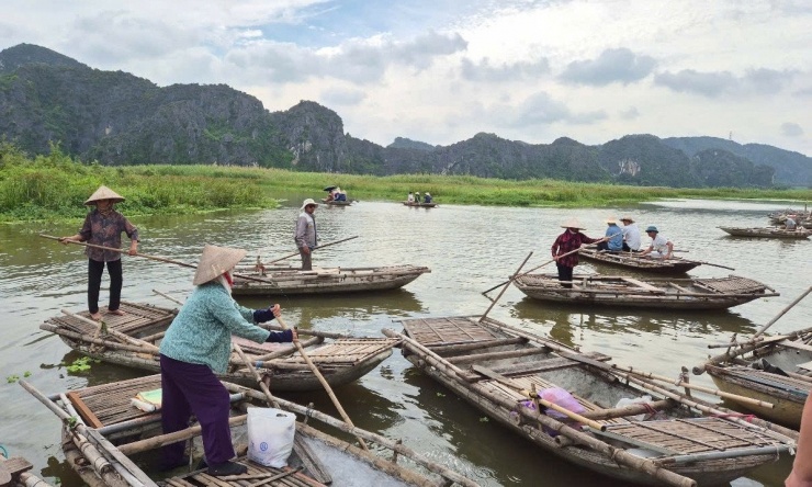 &#39;Vịnh không sóng&#39; ở Ninh Bình đẹp hoang sơ, có loài quý hiếm bậc nhất thế giới - 5