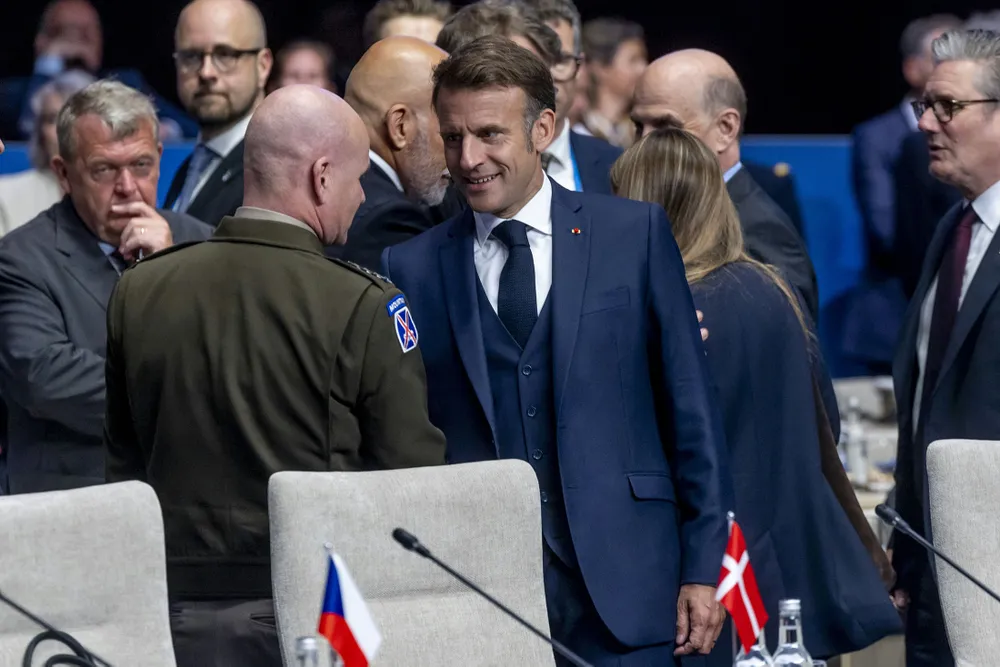 Tổng thống Pháp Emmanuel Macron tại thượng đỉnh NATO 2025. Ảnh: NATO