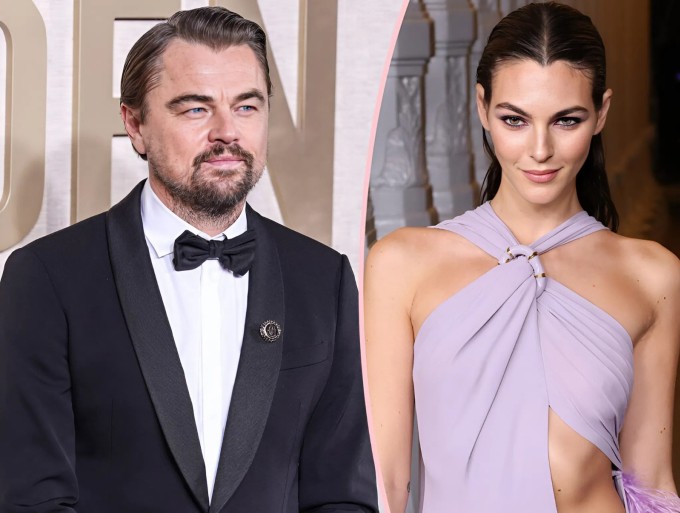Leonardo DiCaprio và Vittoria Ceretti. Ảnh: Perezhilton
