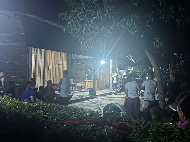 Hiện trường nơi xảy ra vụ việc.