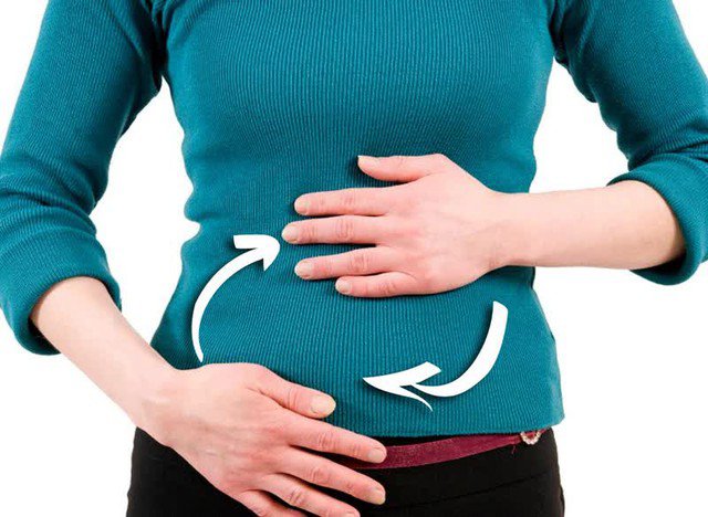 Xoa bụng sau khi ăn sẽ kích thích đường ruột, đẩy nhanh quá trình tiêu hóa và giúp thức ăn được xử lý tốt hơn. Ảnh minh hoạ
