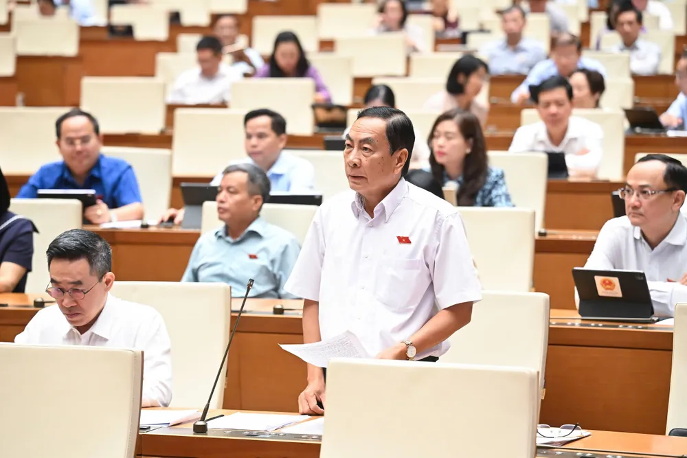 Đại biểu Phạm Văn Hòa (Đồng Tháp). Ảnh: QH