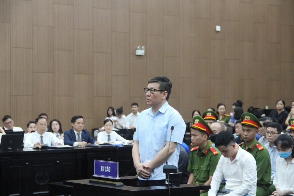 Bị cáo Lê Duy Thành. Ảnh: Hoàng Huy