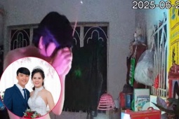 Khoảnh khắc chồng thủ thỉ trước di ảnh vợ khiến người xem rơi nước mắt