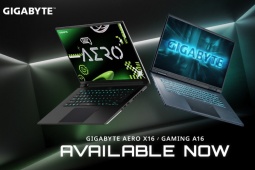 GIGABYTE ra mắt bộ đôi laptop AI – GIGABYTE AERO X16 và GIGABYTE GAMING A16