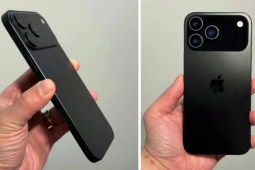 Cận cảnh mô hình iPhone 17 Pro với thanh camera khác biệt