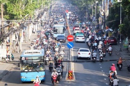 Sở Xây dựng nói gì về báo cáo 6 tháng TP.HCM chỉ có 1 vụ ùn ứ giao thông?