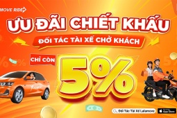 Công bố mức ưu đãi chiết khấu mới cho đối tác chở khách của Lalamove