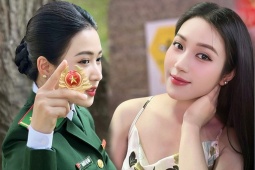 Gặp lại thượng úy xinh đẹp khiến dân mạng xôn xao