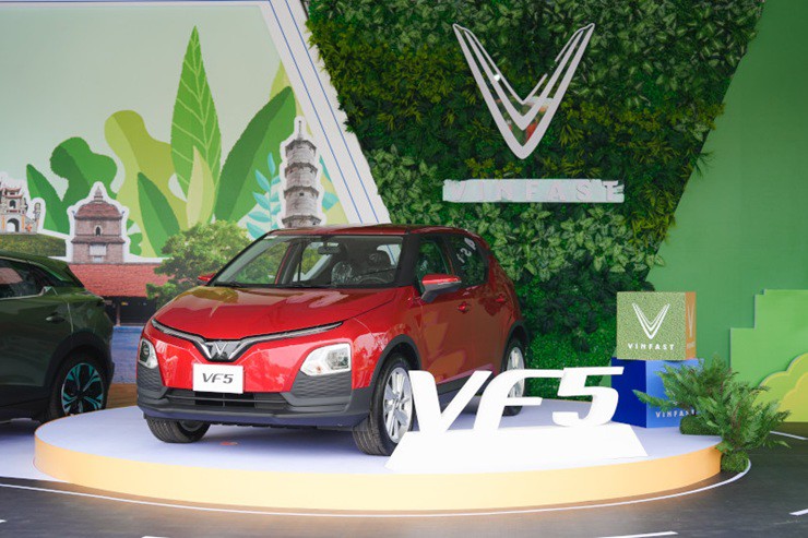 Mẫu xe VF 5 đã bán được 18.752 xe sau 5 tháng đầu năm 2025