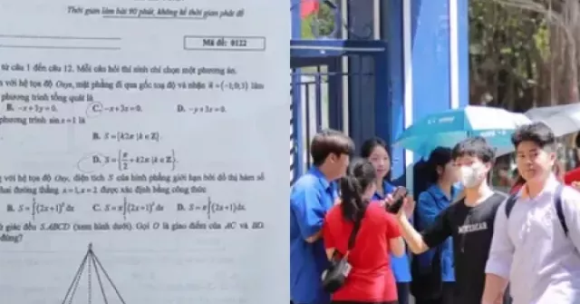 Đề thi Toán tốt nghiệp THPT 2025 có tính phân hóa cao, thí sinh vất vả vượt ải