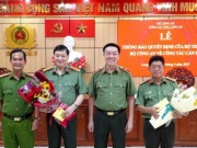 Hai Phó Giám đốc Công an tỉnh Long An nhận nhiệm vụ mới ở Bộ Công an