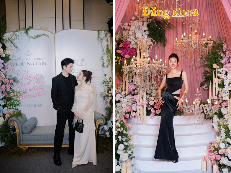 Triển lãm Cưới diễn ra với sự góp mặt của cặp đôi được yêu mến Trang Lou - Tùng Sơn cùng các gương mặt nổi bật của Miss Earth Vietnam 2025