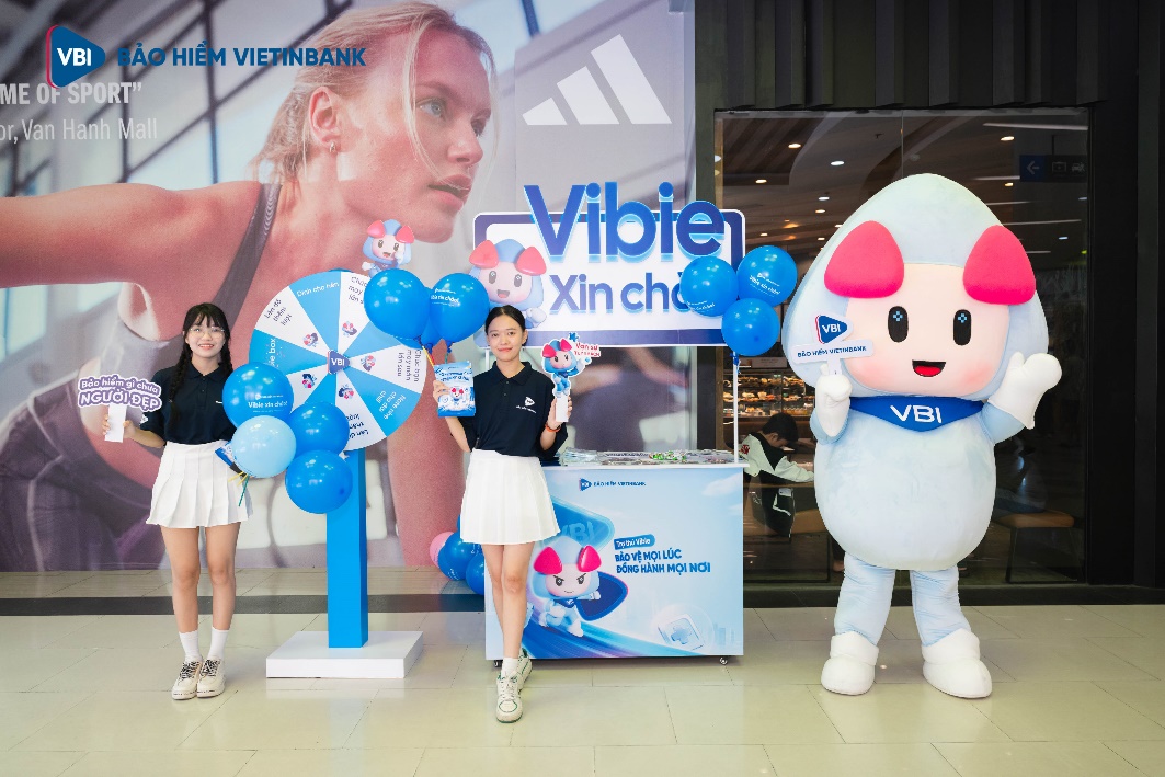 Bảo hiểm VietinBank đưa mascot Vibie “đi muôn nơi” - 2