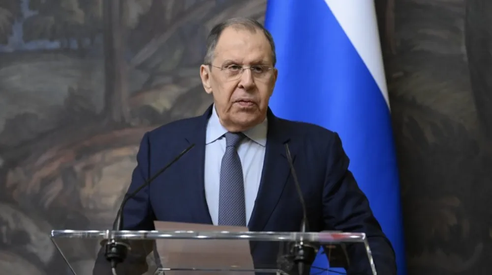 Ngoại trưởng Nga Sergey Lavrov. Ảnh: Maksim Blinov/SPUTNIK