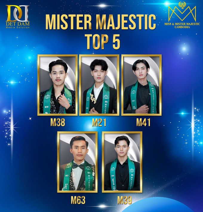 Top 5 Nam vương Campuchia 2025.