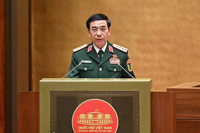 Đại tướng Phan Văn Giang, Bộ trưởng Bộ Quốc phòng. Ảnh: Phạm Thắng