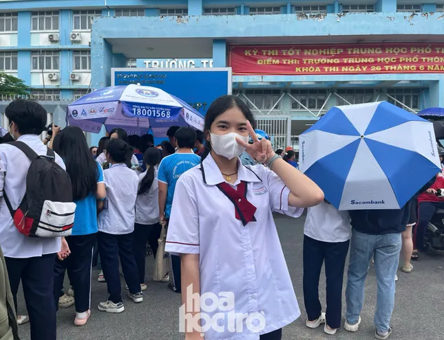 Bạn Thanh Ngân. Ảnh: Ý Lê