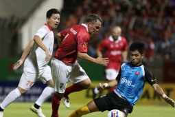 Kết quả bóng đá Việt Nam All Stars - Huyền thoại MU: Michael Owen rực sáng
