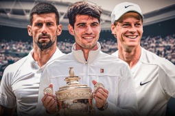 Phân nhánh Wimbledon 2025: Djokovic, Alcaraz, Sinner gặp đối thủ nào?