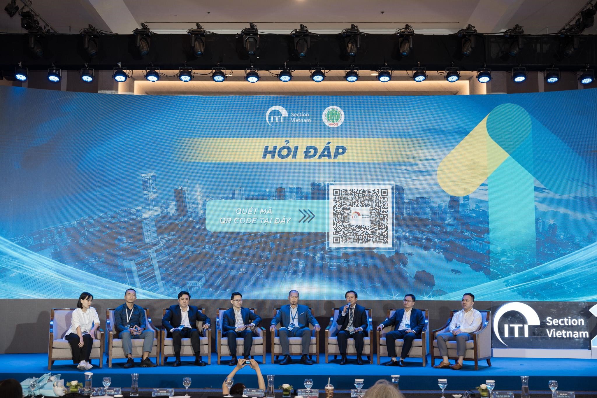 Phiên thảo luận và giải đáp chuyên môn tại Hội nghị ITI Toàn quốc 2025. Ảnh: ITI Section Vietnam.