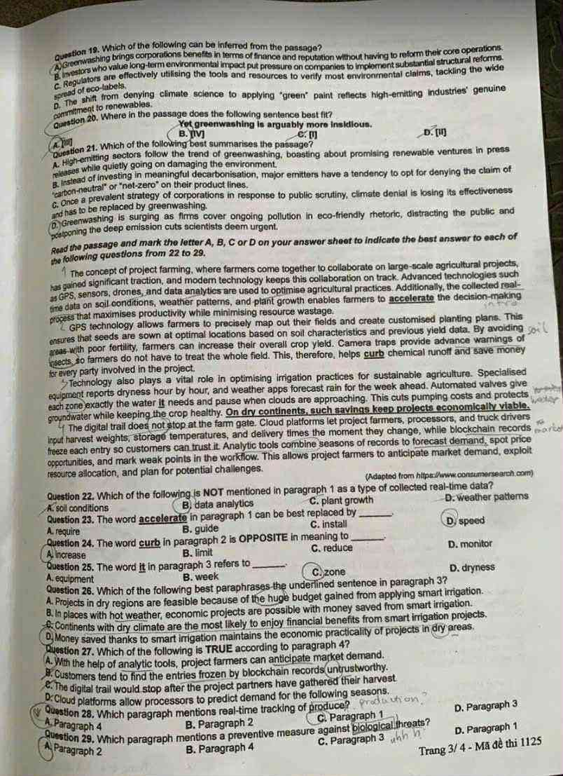 Vỡ òa cảm xúc kết thúc thi theo chương trình mới, cập nhật giải đề - 11